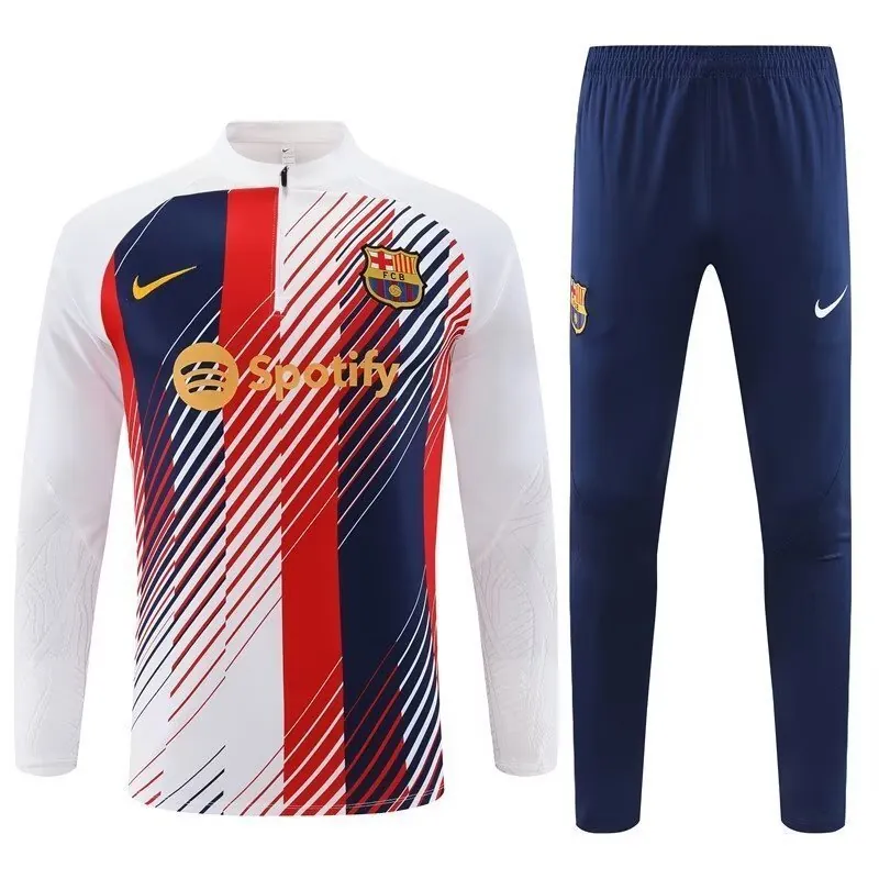 23-24 Barcelona Long Sleeve Training Suit Yupoo 3