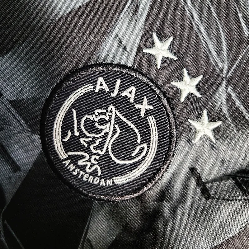 23-24 Kids Ajax Black Third away size 16-28 Soccer Jerseys 5