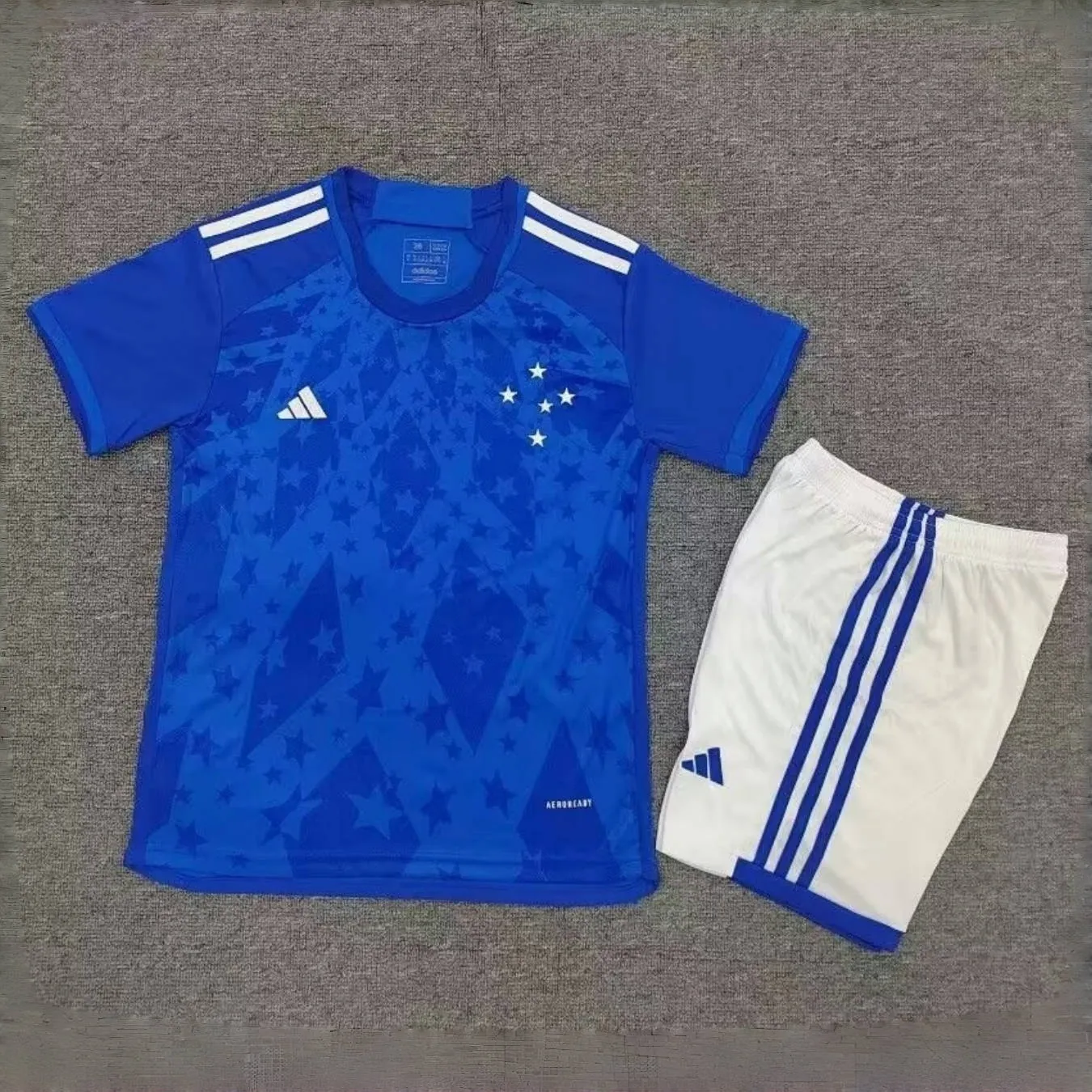 24-25 Cruzeiro Home Kid Kits Youth Apparels AAAAJersey Wholesale Yupoo 2