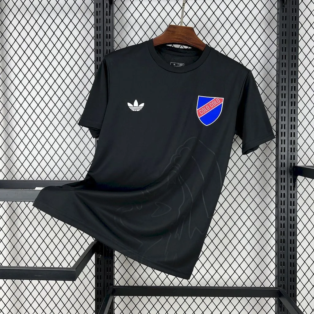 25-26 Colo Colo 100th Anniversary Black Shirt Football Uniform AAAAJersey Yupoo 6