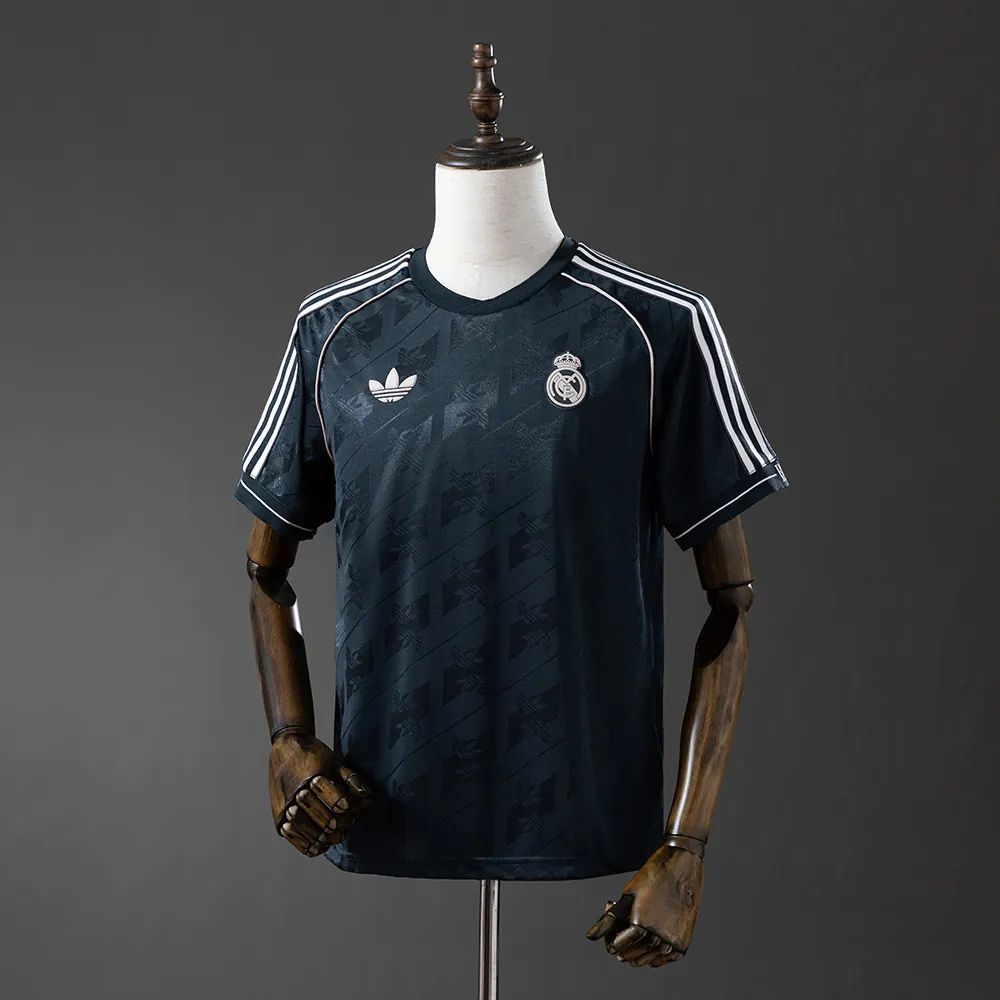 25-26 Real Madrid Adidas LFSTLR Grey Football Shirt 2