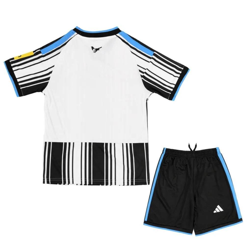 26-27 Newcastle United Home Kid Kits Youth Football Apparels AAAAJersey Supply Yupoo 4 1