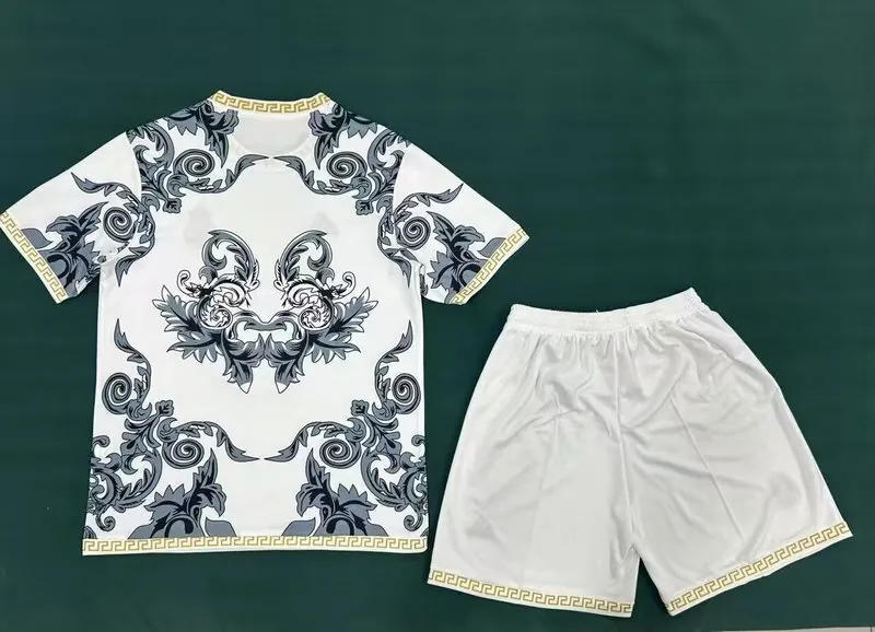25-26 Real Madrid Kid White Special Edition Kits Youth Apparels AAAAJersey Supplier Yupoo 1