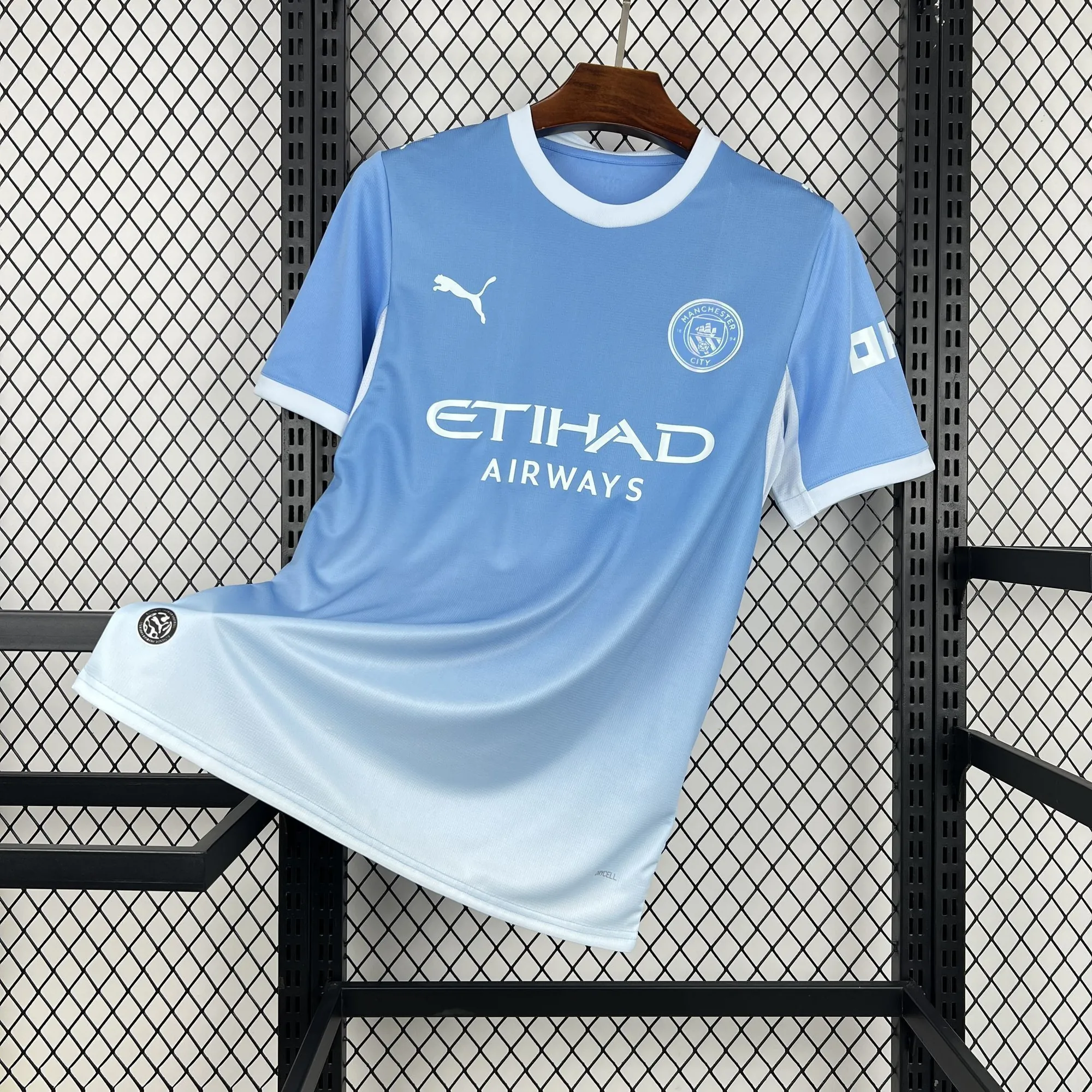 26-27 Manchester City Home Kit Football T-Shirt AAAAJersey Dropship Yupoo 3