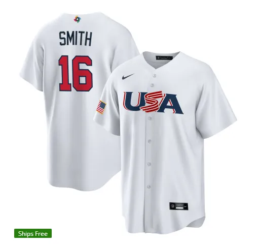 USA 2023 World Cup Baseball Jerseys 25