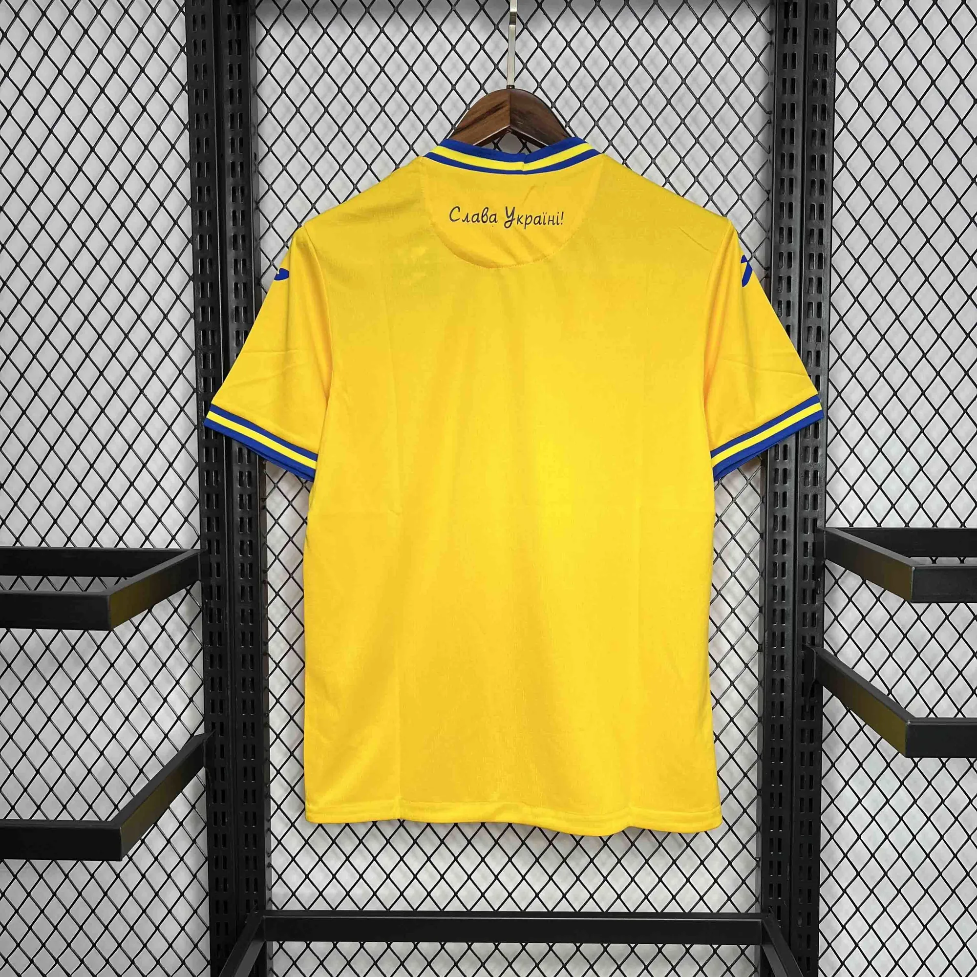 2024 Ukraine Home Kit UEFA Euro Shirt Football AAAAJersey Supplier 3