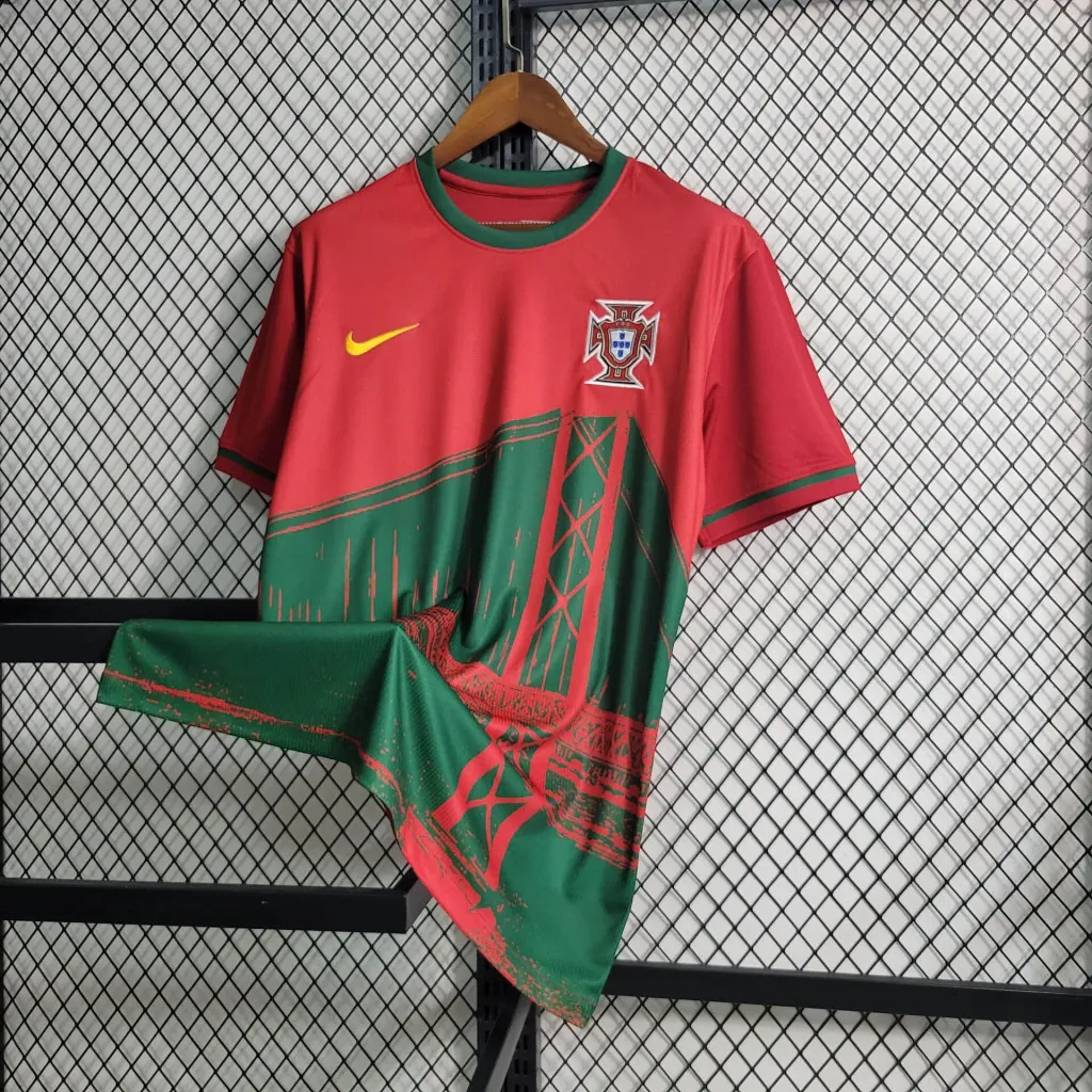 2023 Portugal City Special Edition Red S-XXL Cheap Soccer Jerseys 1