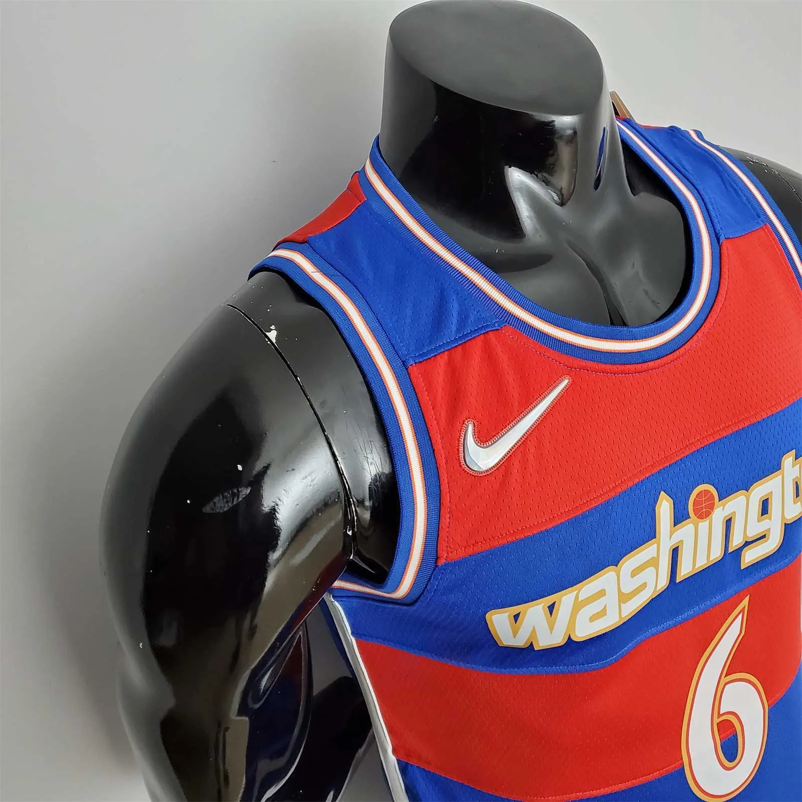 2022 Harrell #6 Talent City Edition Blue-Red NBA Jersey 3