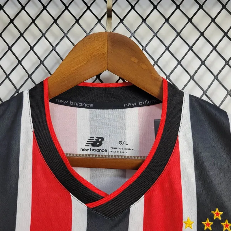 24-25 Sao Paulo Away Vest Uniform Football AAAAJersey Supplier 7