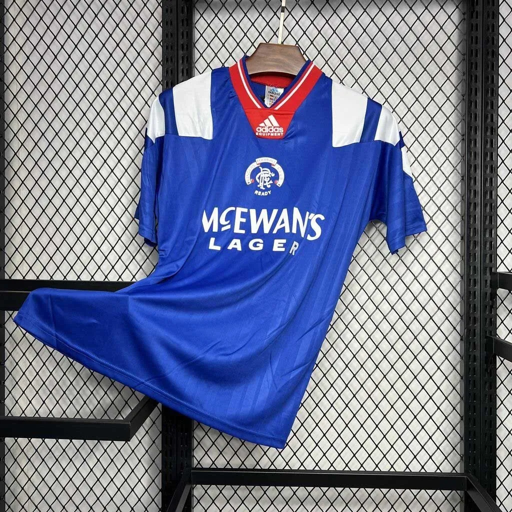 92-94 Rangers Home Retro Kit Vintage Shirt Sport AAAAJersey Yupoo 3