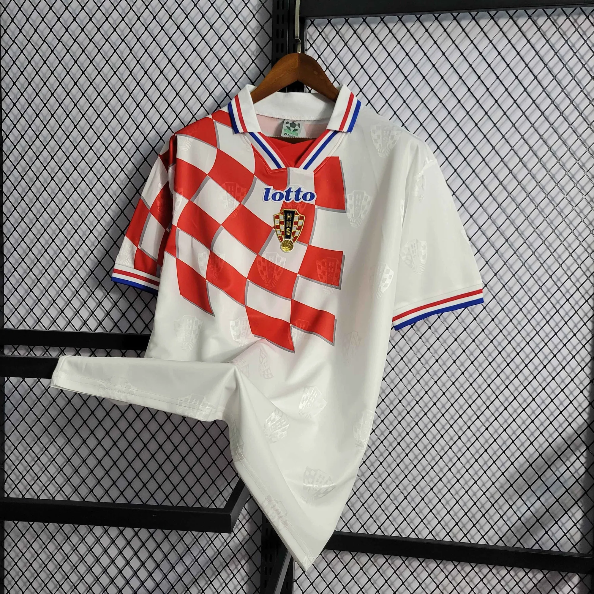 1998 Croatia Home Retro Kit Jersey Supplier Yupoo 8