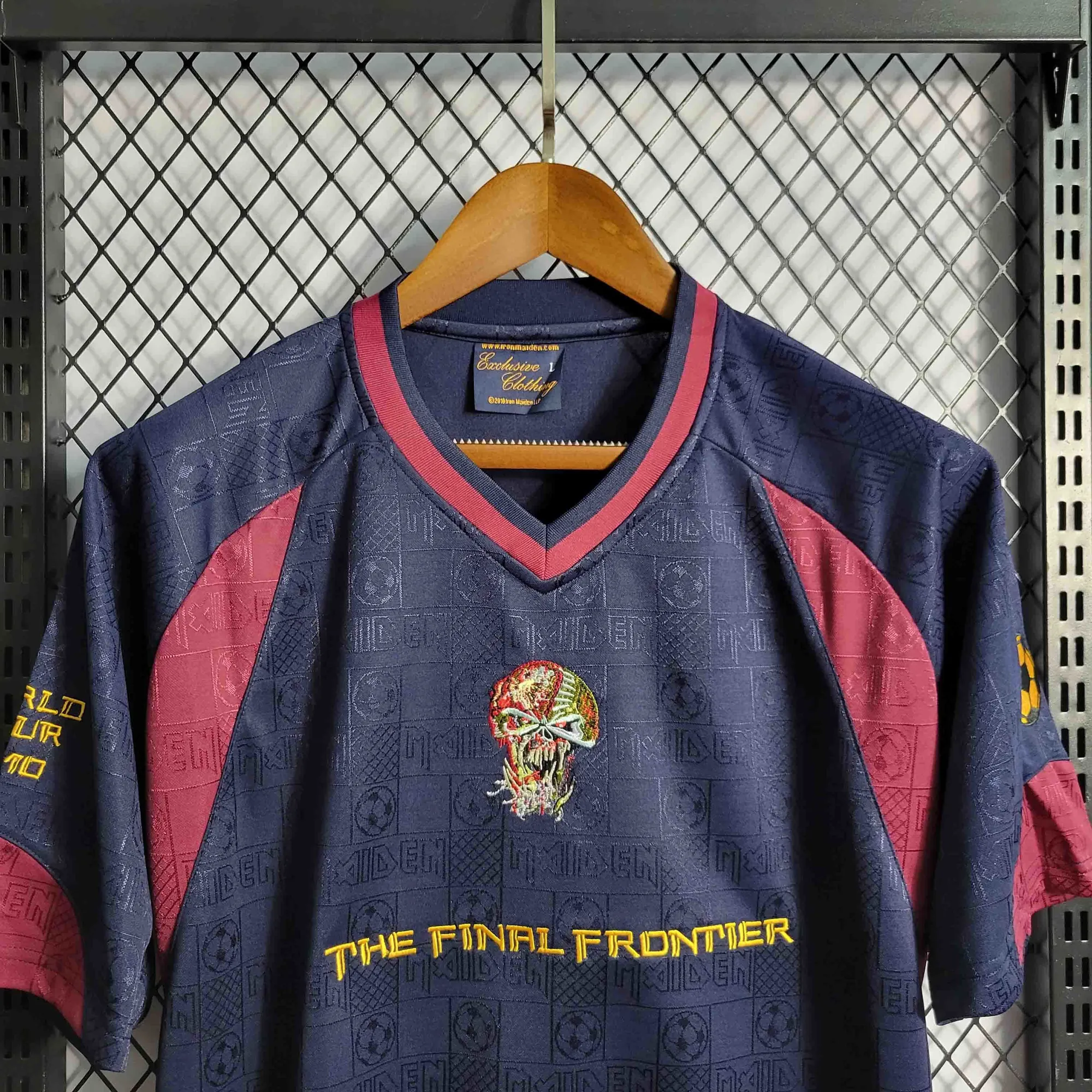 10-11 West Ham Iron Maiden Home Retro Kit Vintage Shirt Sport AAAAJersey Yupoo 6