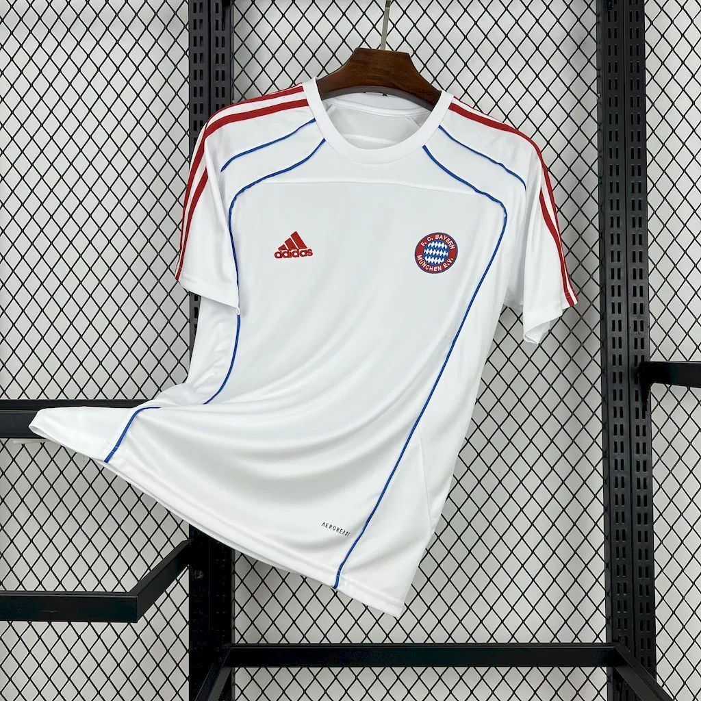 25-26 Bayern Munich Urban Purist White&Red Special Edition Shirt Football Uniform AAAAJersey Wh 5
