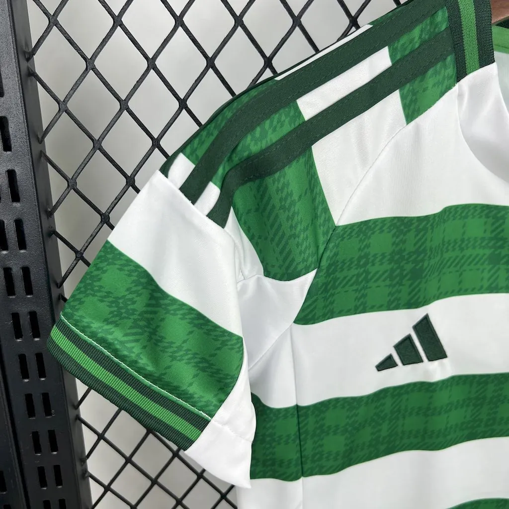 25-26 Celtic Home Kid Kits Youth Apparels AAAAJersey Wholesale Yupoo 5