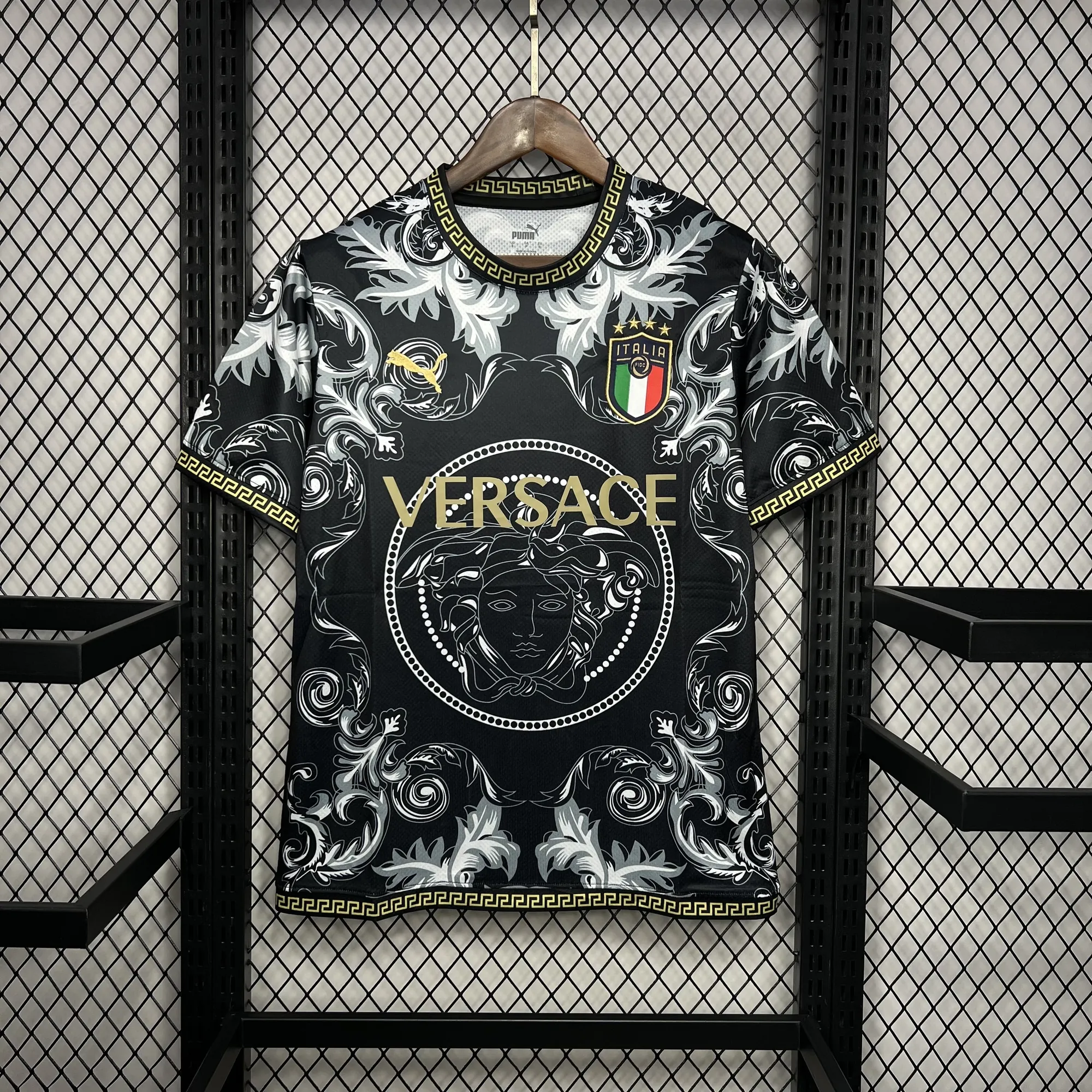 23-24 Italy Special Edition Black Soccer Shirt ete AAAAJersey Supply Yupoo 2
