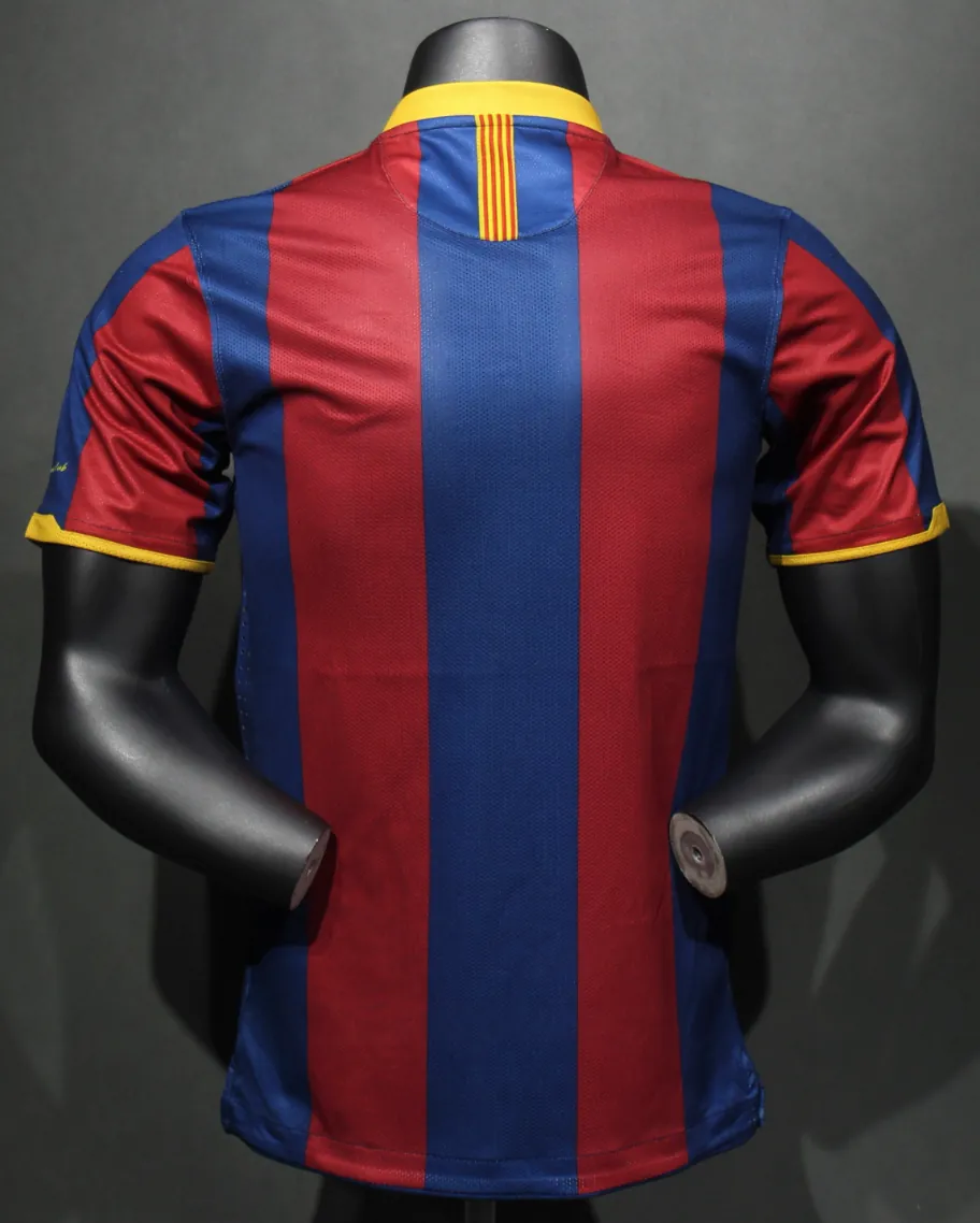 10-11 Barcelona Home Retro Kit Vintage Player Version Sino Shirt AAAAJersey Dropship Yupoo 6