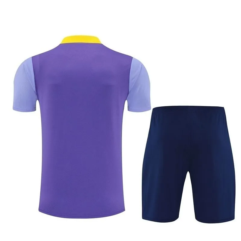 25-26 Atletico Madrid Purple Training Kits Football Tracksuits 5