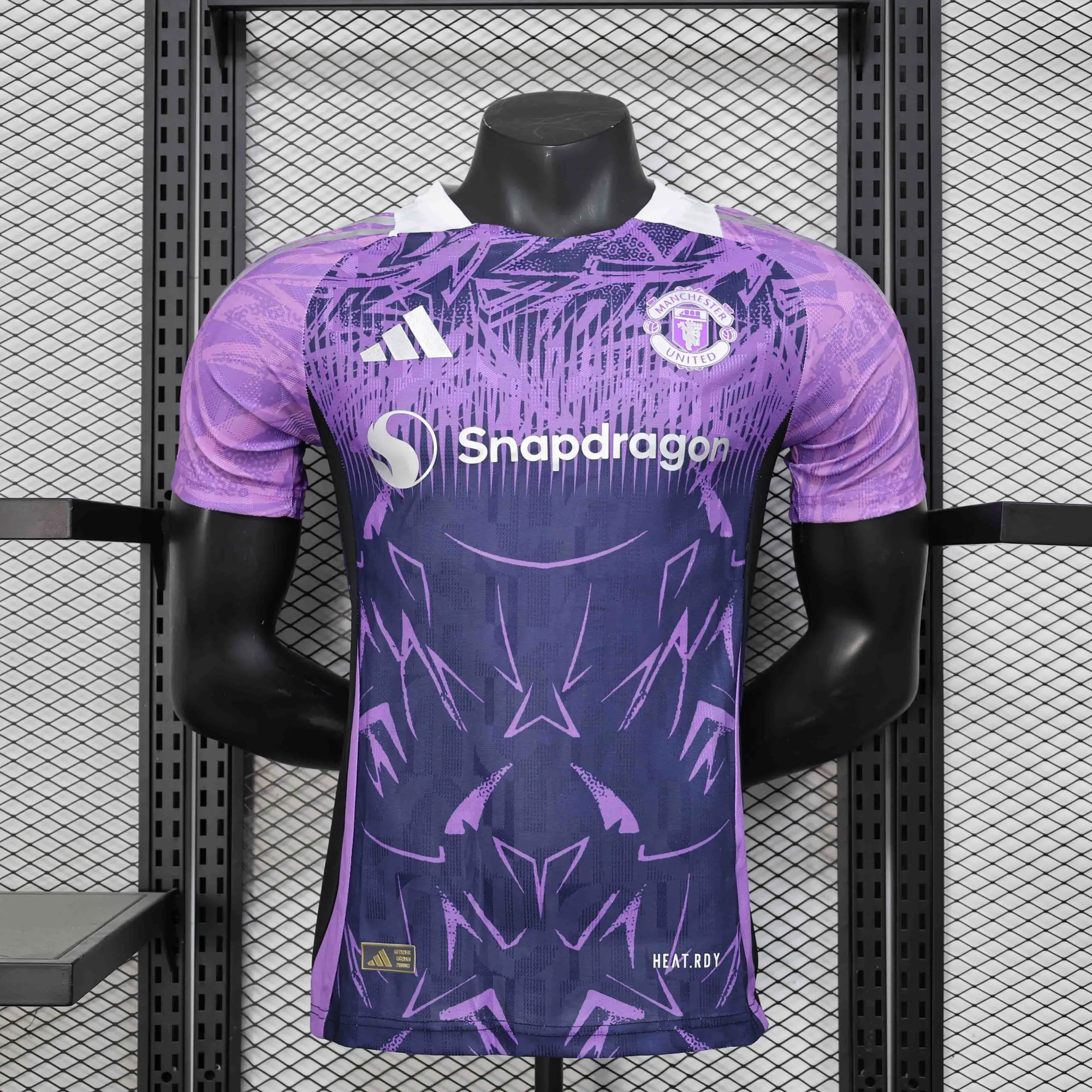24-25 Manchester United Violet Mirage Special Edition Player Version Shirt AAAAJersey Supplier 3