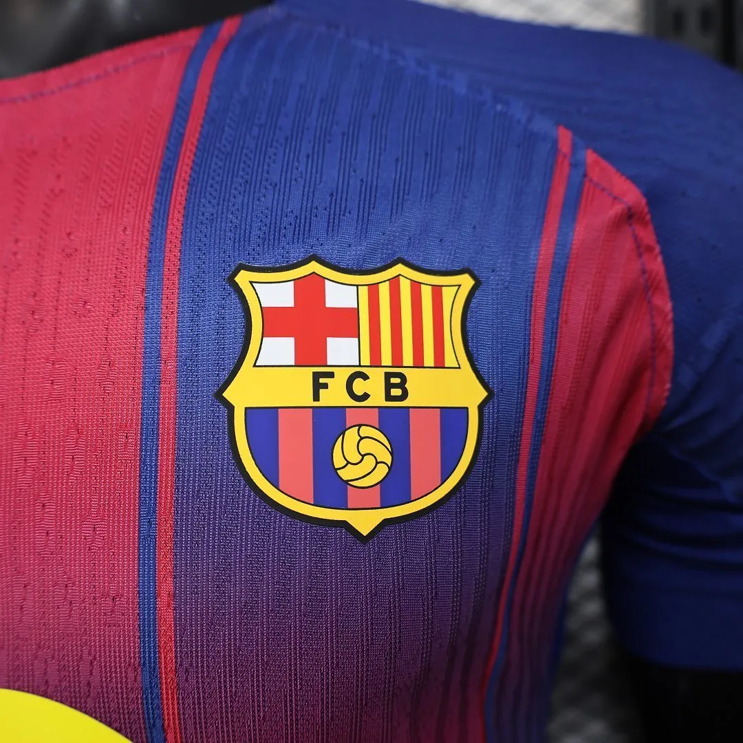 25-26 Barcelona Home Kit Player Version Shirt AAAAJersey Supplier Yupoo 3