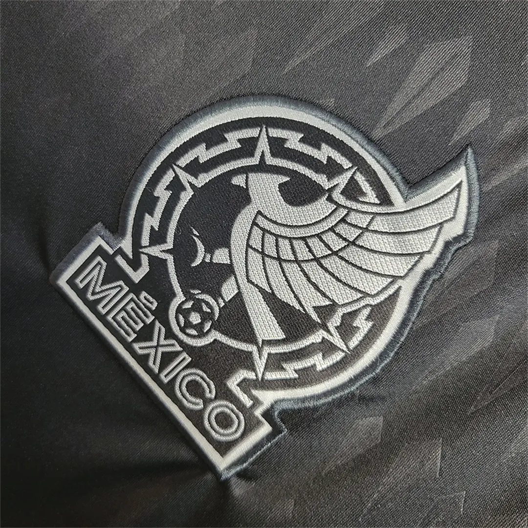 2023 Mexico Black Training Shirt 1