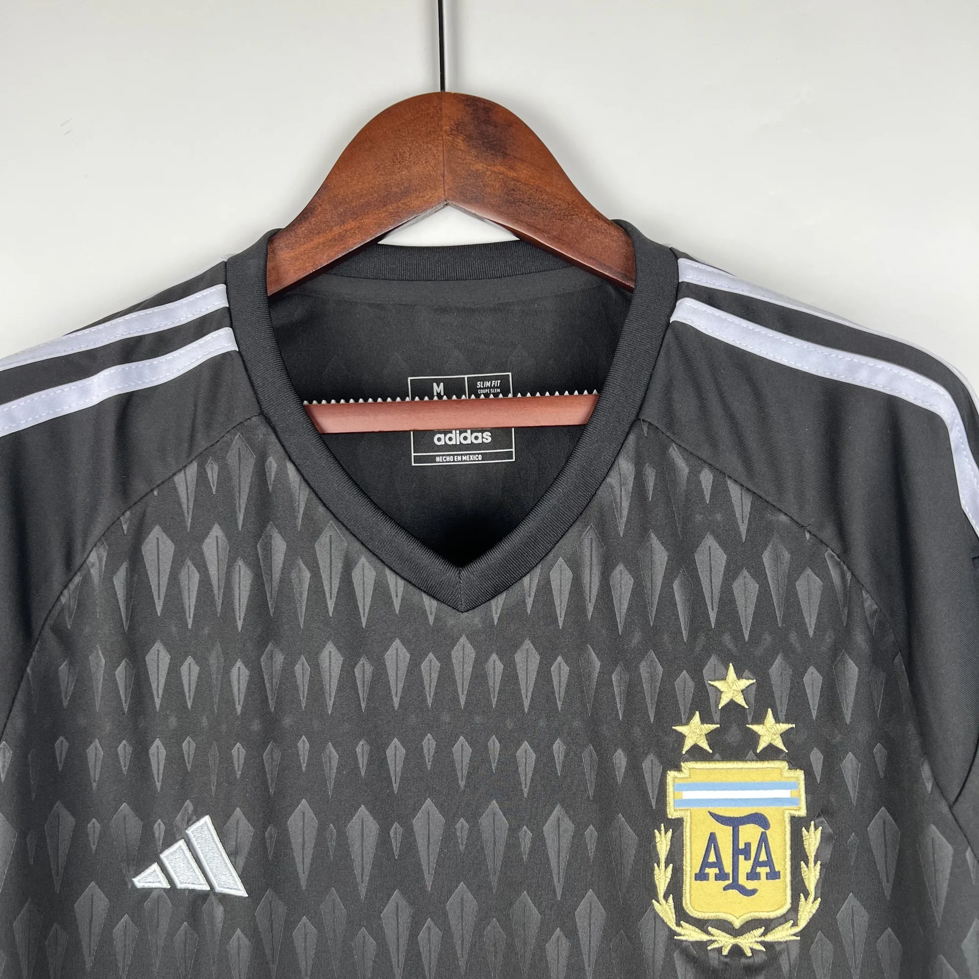 2023 Long Sleeve Goalkeeper Argentina Black S-XXL 8
