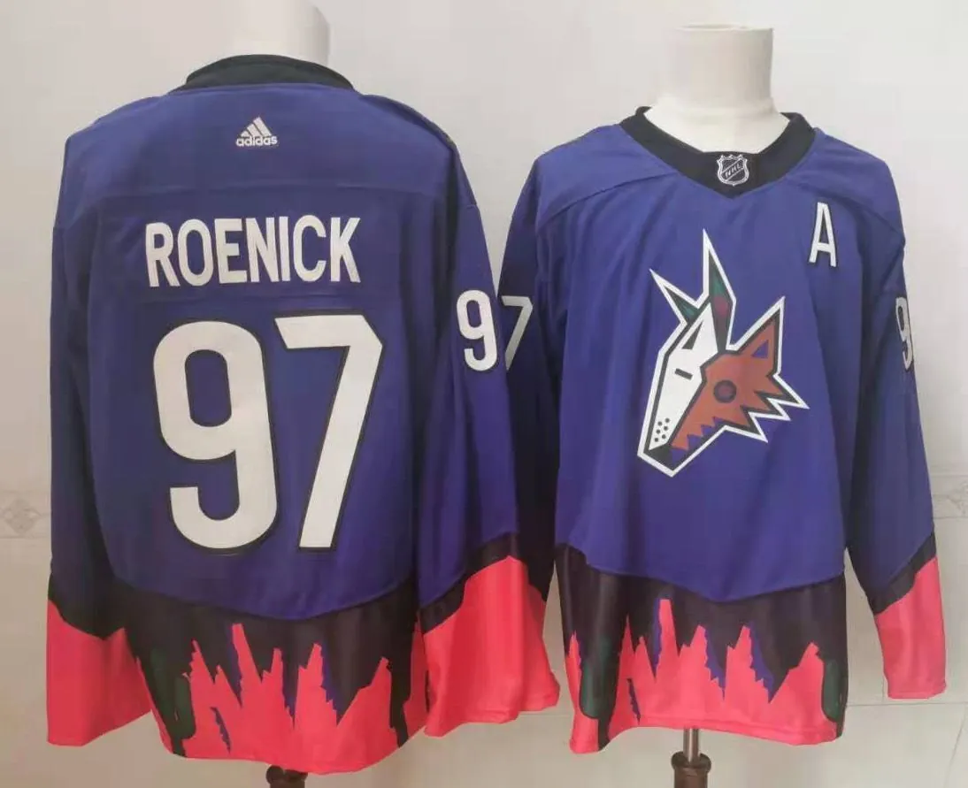 Arizona Coyotes ice hockey jersey M-3XL 亚利桑那土狼冰球服 7