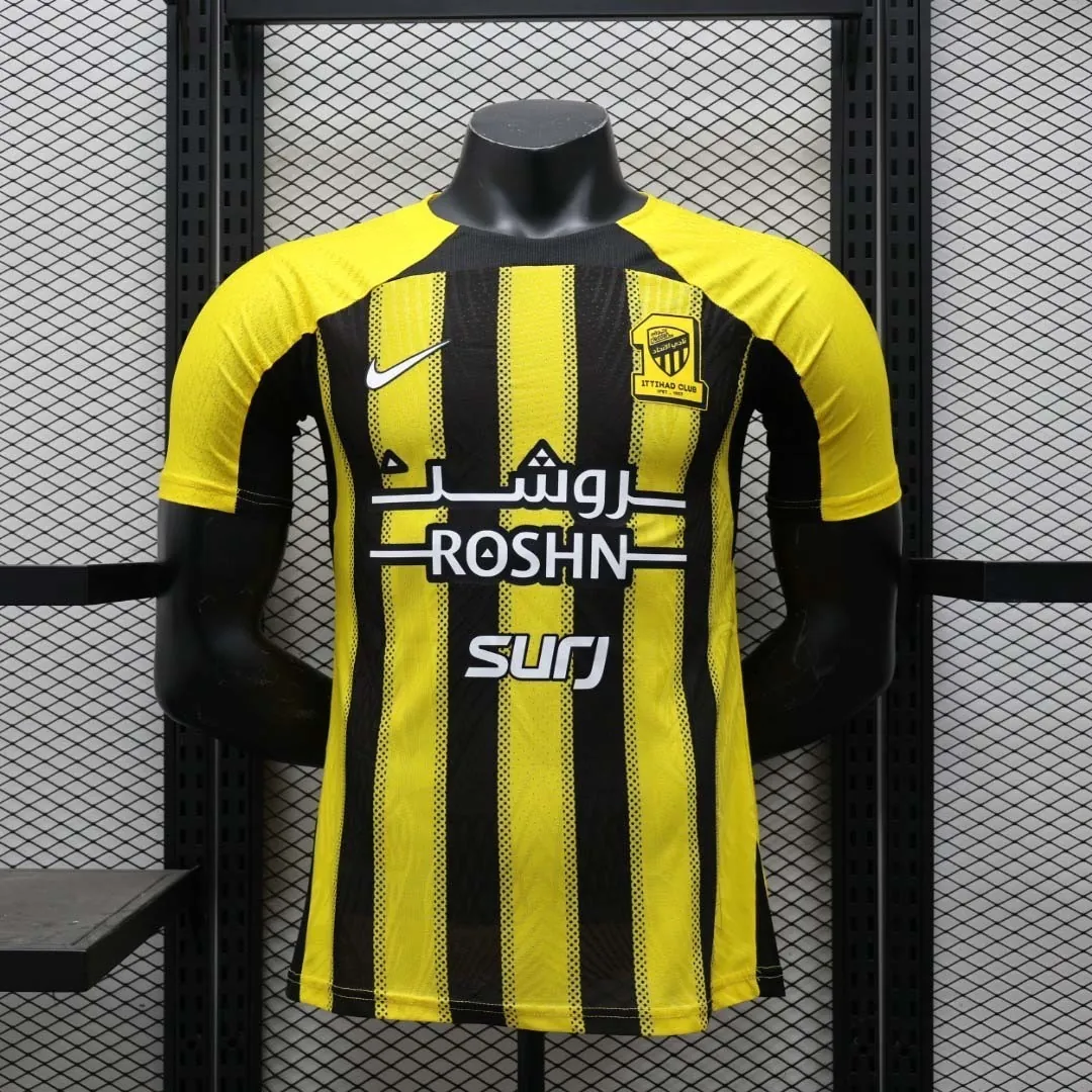 24-25 Al-Ittihad Home Kit Player Version Shirt Soccer AAAAJersey Yupoo 5