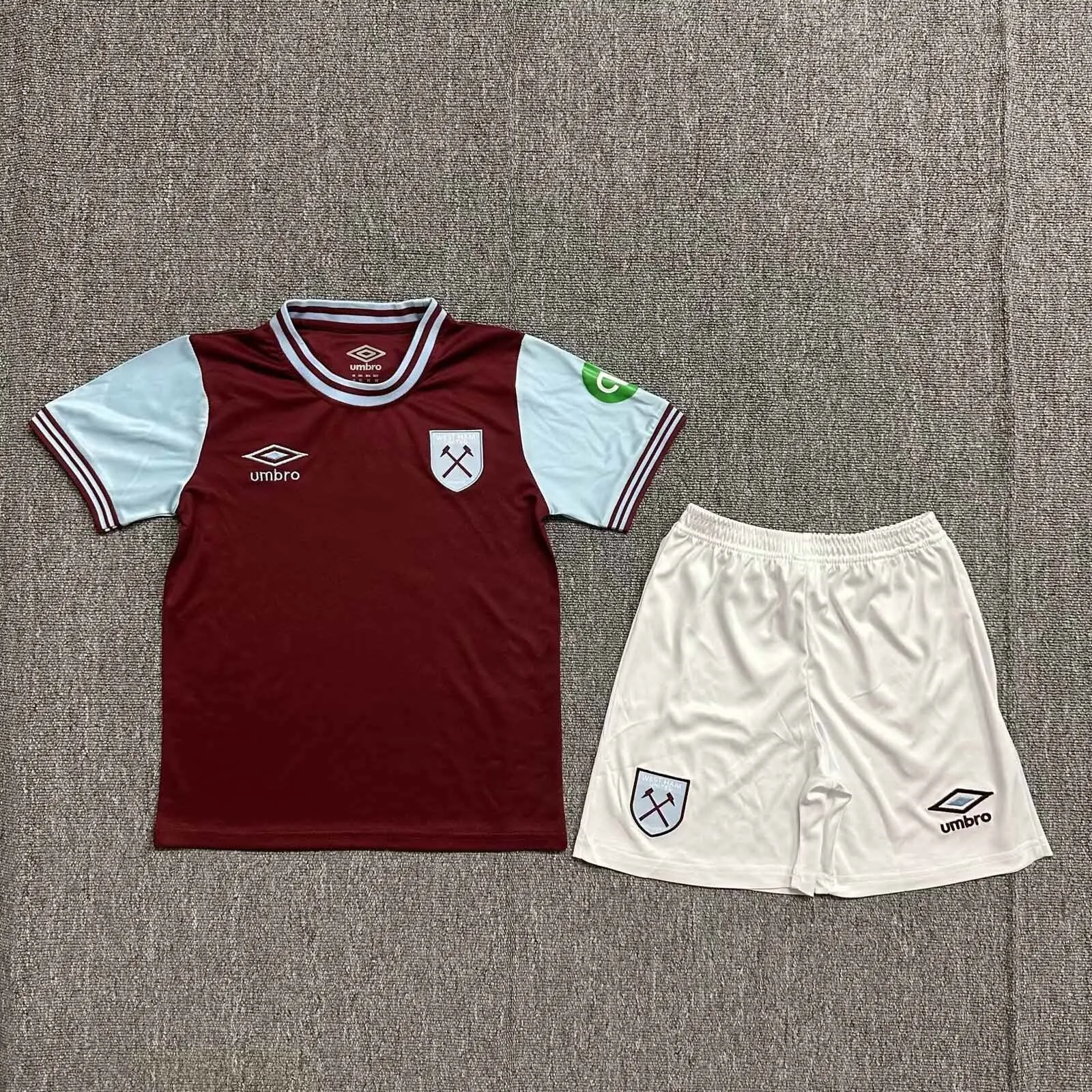 24-25 West Ham Home Kid Kits Youth Apparels Sport AAAAJersey Yupoo 2