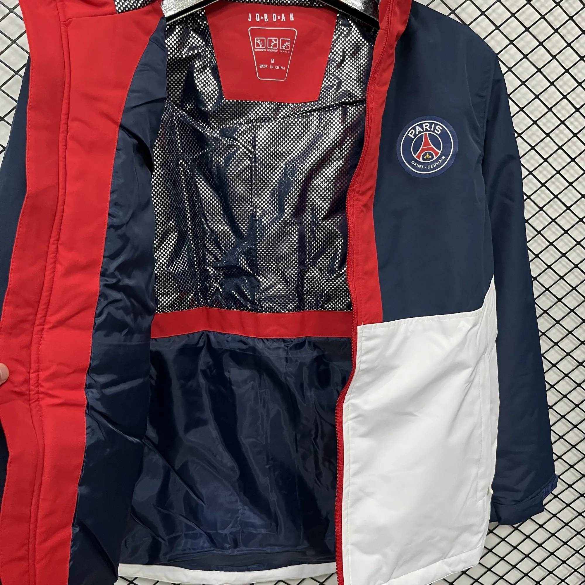 25-26 PSG Black hardshell jacket AAAAJersey Supply Yupoo 2