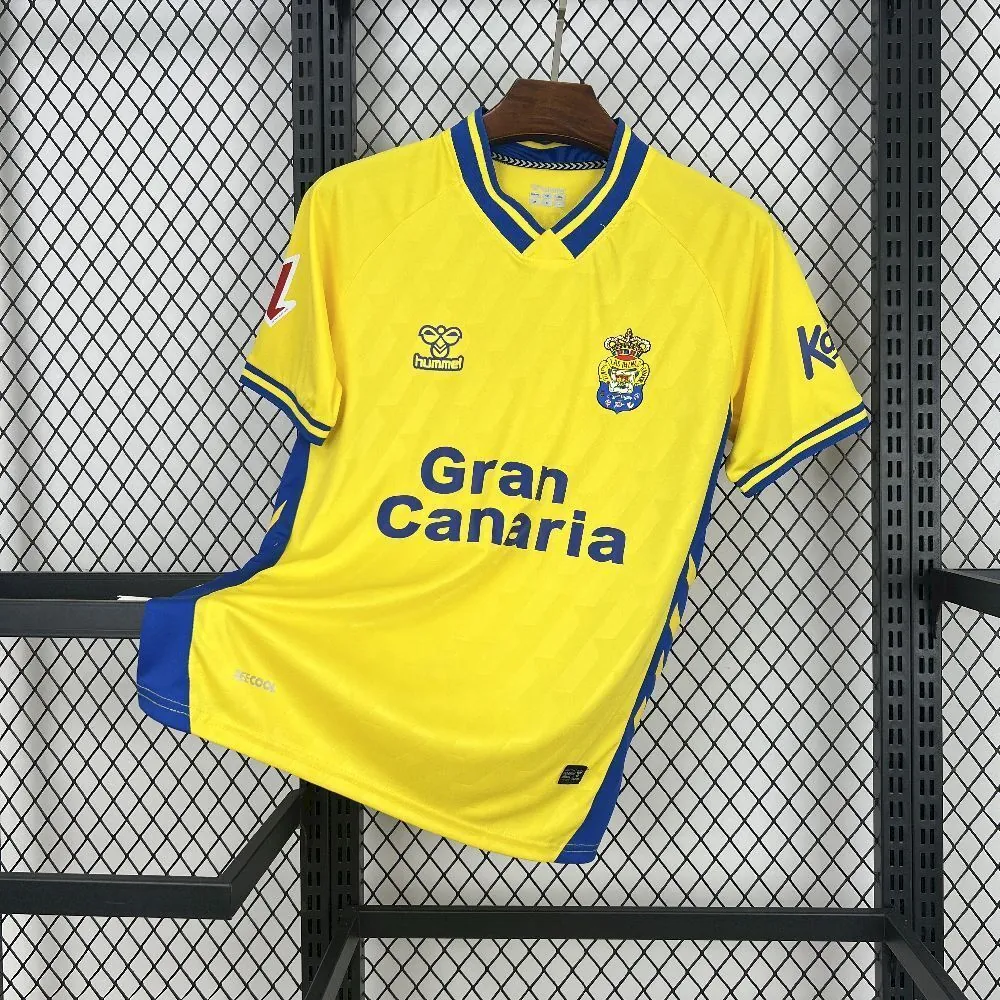 25-26 Las Palmas Home Kit Soccer Uniform Sport Shirt AAAAJersey Dropship Yupoo 8