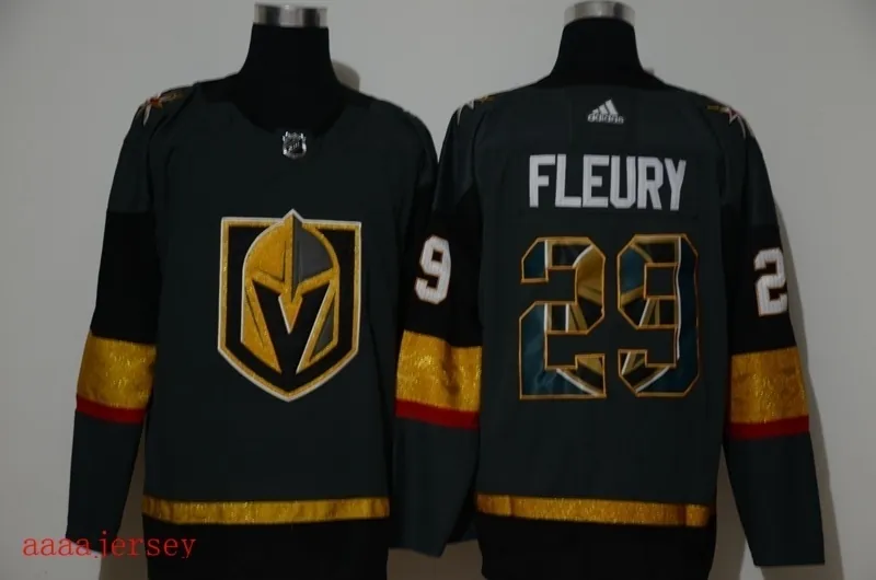 Vegas Golden Knights printed version ice hockey jersey M-3XL 维加斯金骑士队鹅印花版冰球服 2