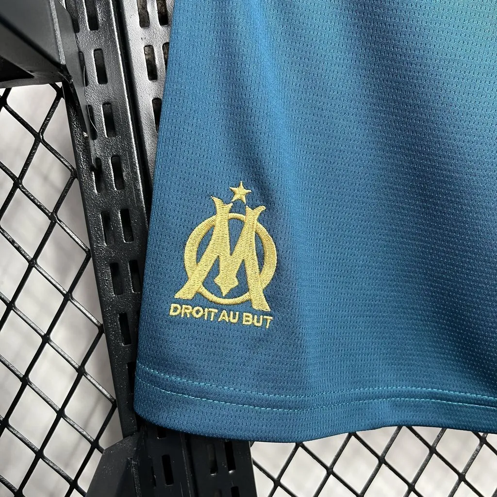 24-25 Marseille Away Shorts Football Trousers Soccer AAAAJersey Yupoo 1