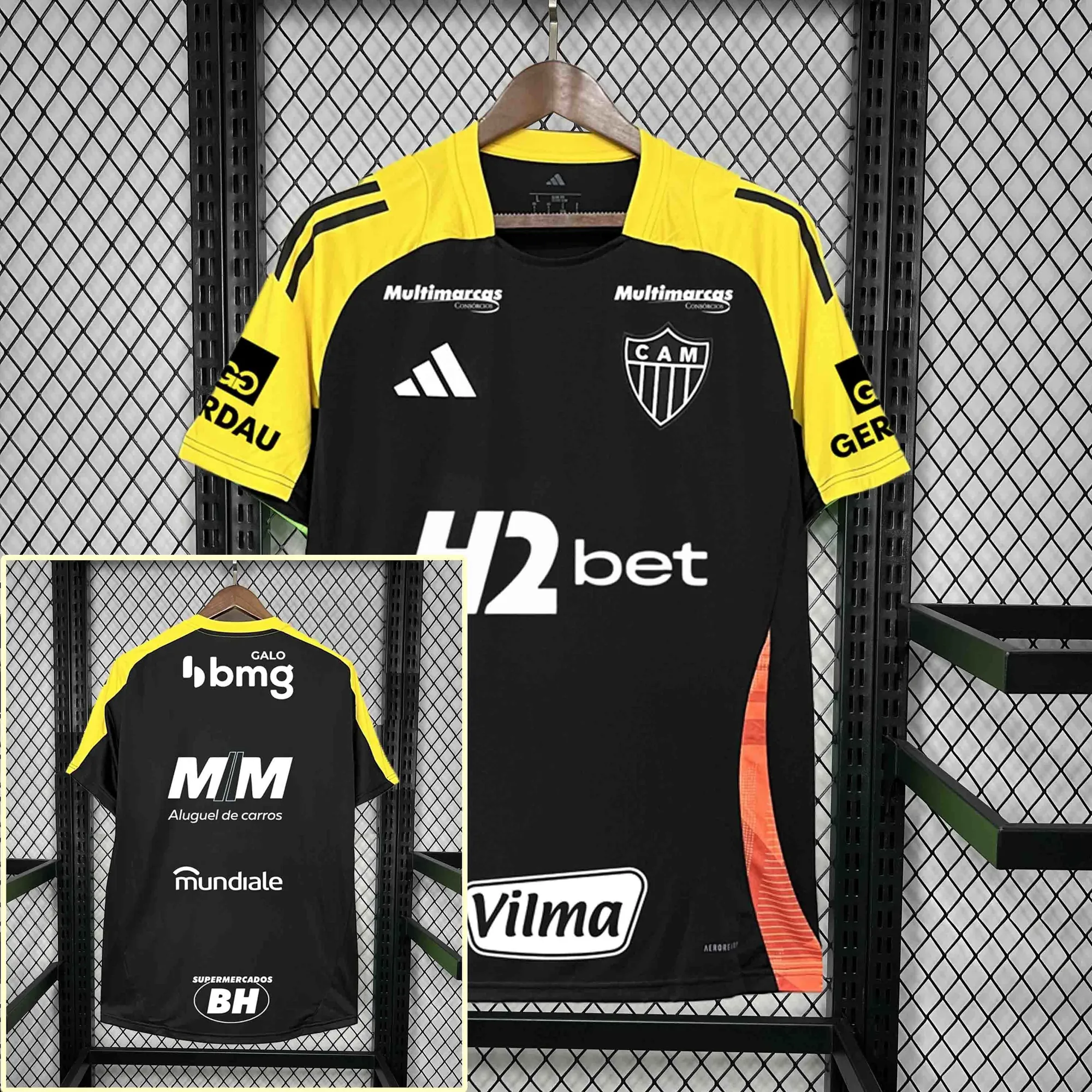 25-26 All Sponsor Atletico Mineiro Training Soccer AAAAJersey Yupoo S -2XL 1