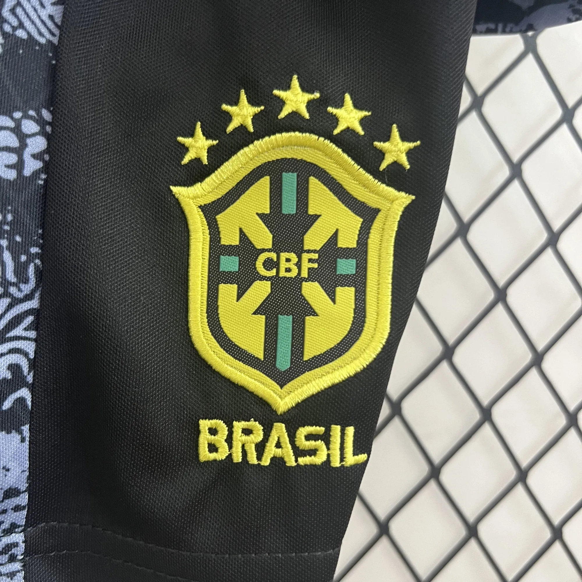 24-25 Brazil Gray Jesus Special Kid Kits Youth Apparels AAAAJersey Supplier Yupoo 4