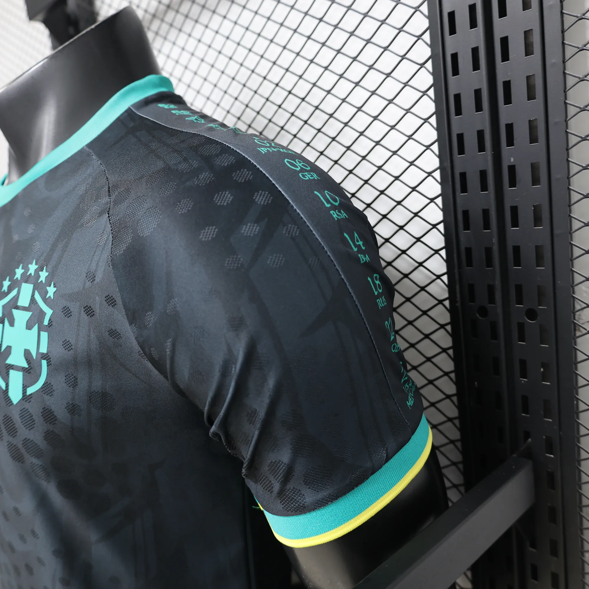 2026 Brazil Mens Special Edition Player Version Football Black Shirt AAAAJersey Supply Yupoo 9 8