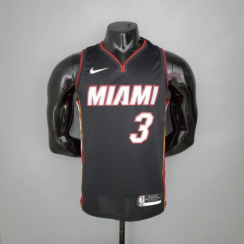 Miami Heat WADE#3 Black 10
