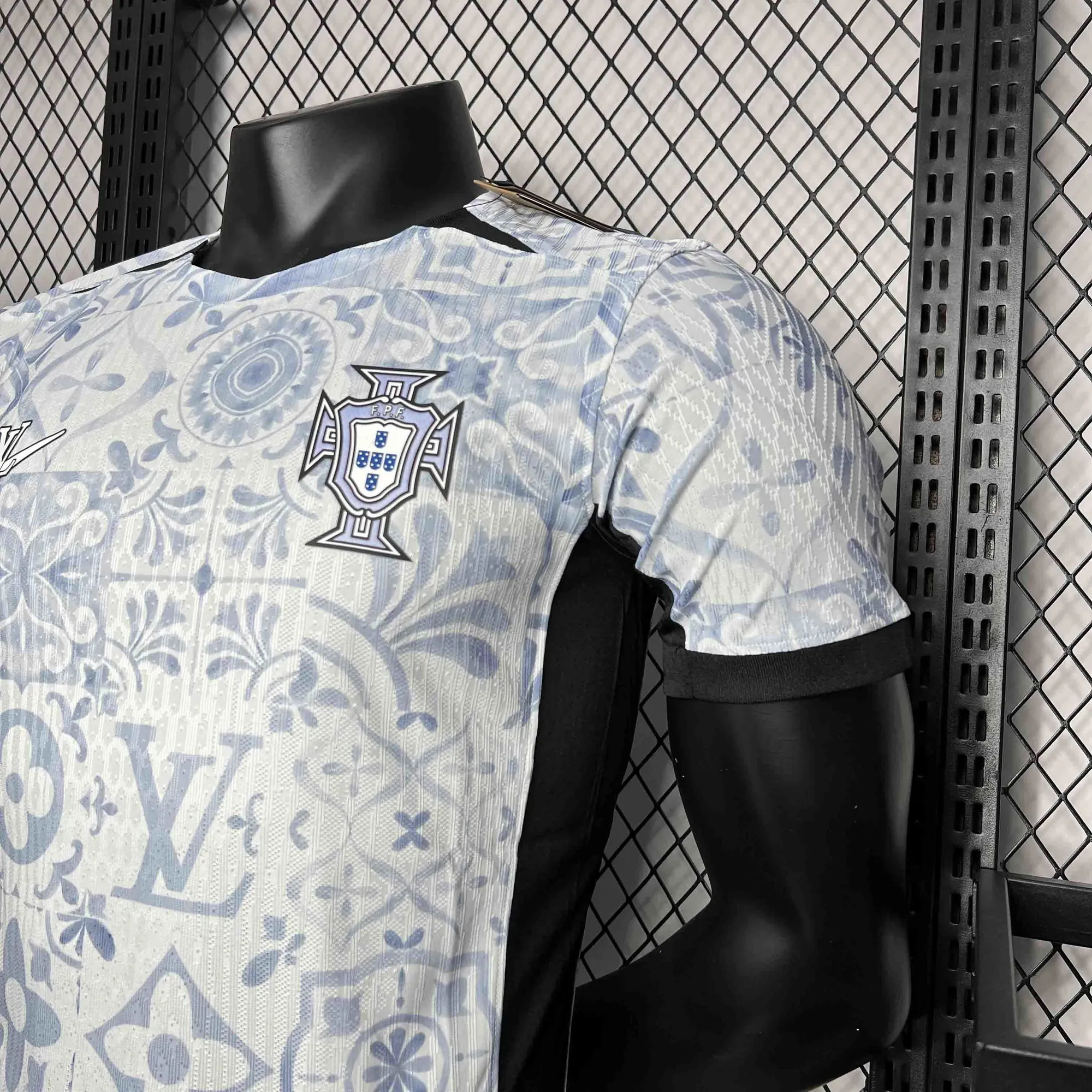 2024 Portugal Co-Branded LV Special Edition Player Version Shirt AAAAJersey Supplier Yupoo 1