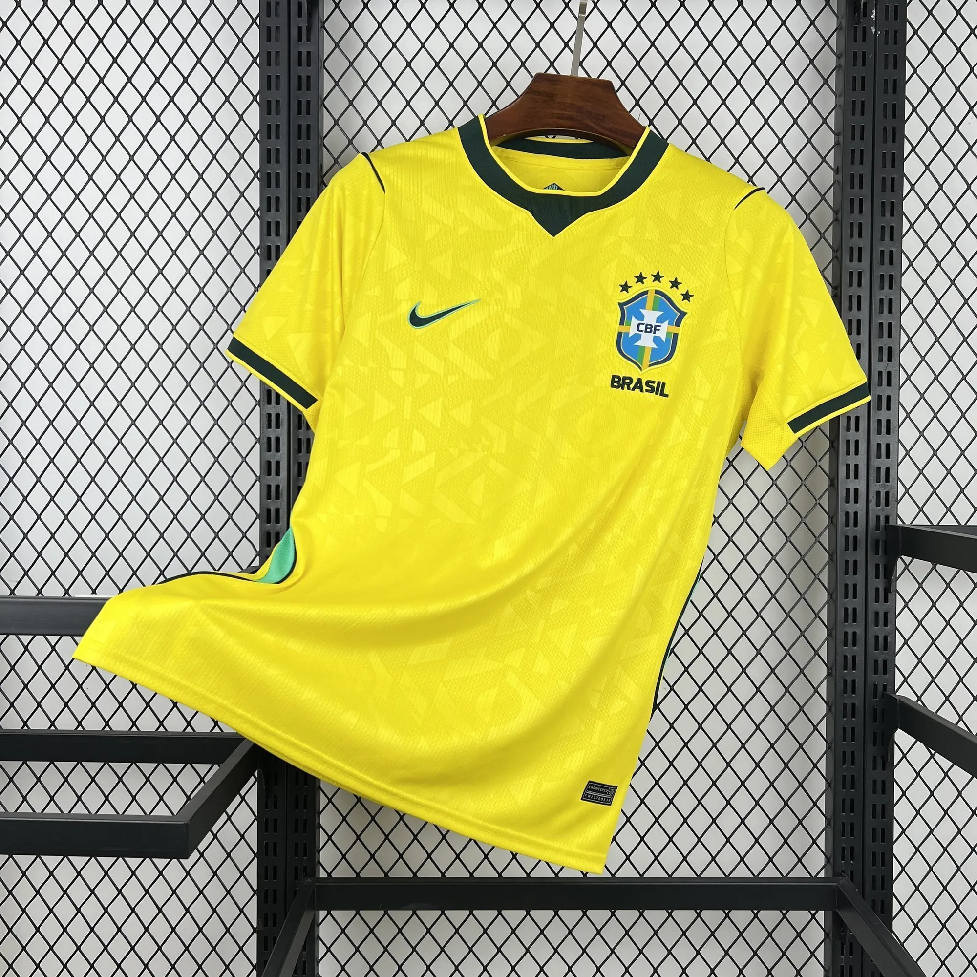 World Cup 2026 Brazil Home Kit Soccer Yellow Mens T-Shirt AAAAJersey Supply Yupoo 6