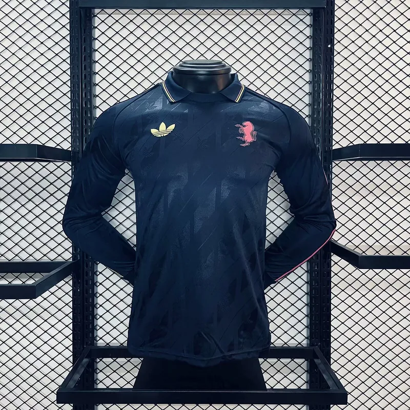 24-25 Juventus Black Long Sleeves Special Edition Player Version Soccer AAAAJersey S-2XL 1