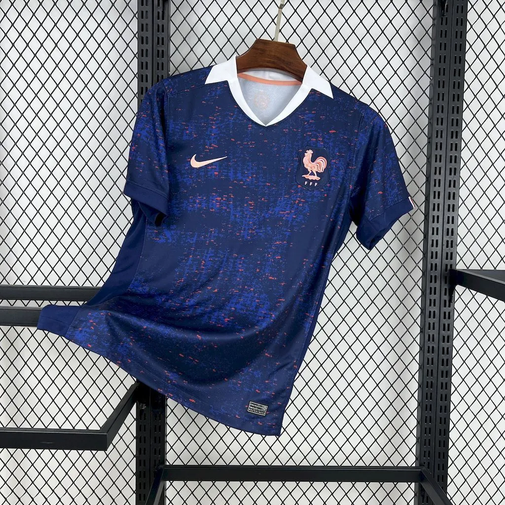 2025 France Home Kit Football T-Shirt AAAAJersey Wholesale Yupoo 6