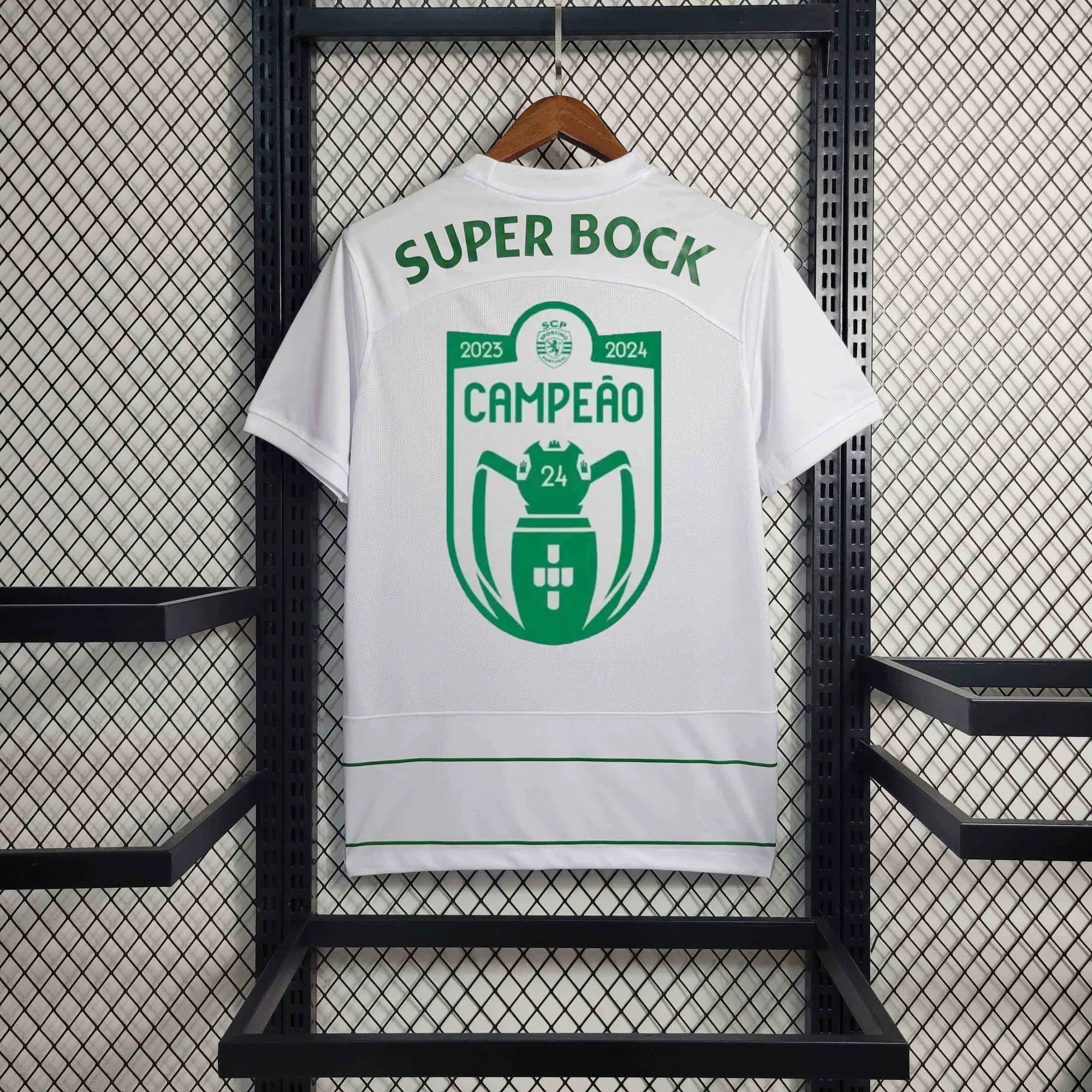 23-24 Sporting Lisbon Away Kit with Champion Customization Football AAAAJersey Supplier 2