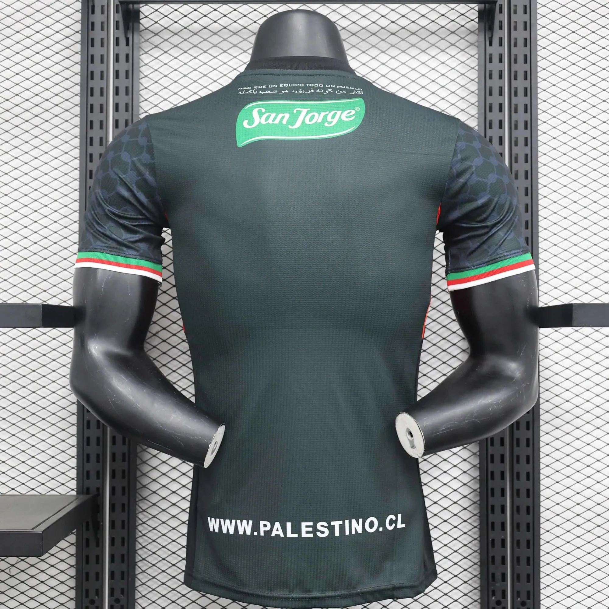 24-25 Palestino Away Kit Player Version Shirt Football AAAAJersey Yupoo 1