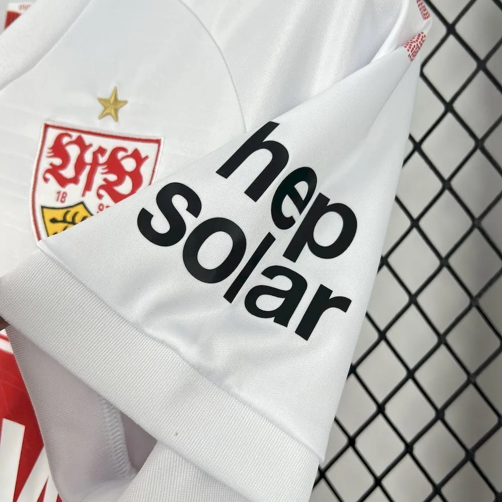 25-26 Stuttgarts Home Kit Football T-Shirt AAAAJersey Supply Yupoo 6