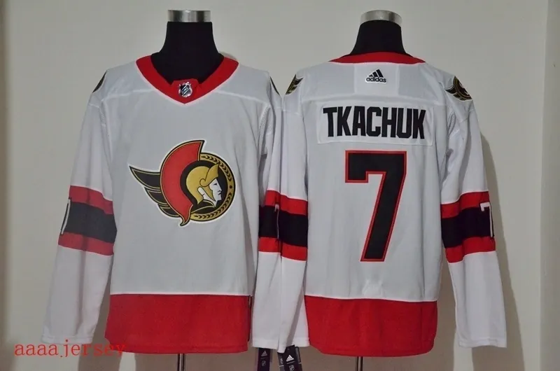Ottawa Senators ice hockey jersey M-3XL 渥太华参议员队冰球服 2