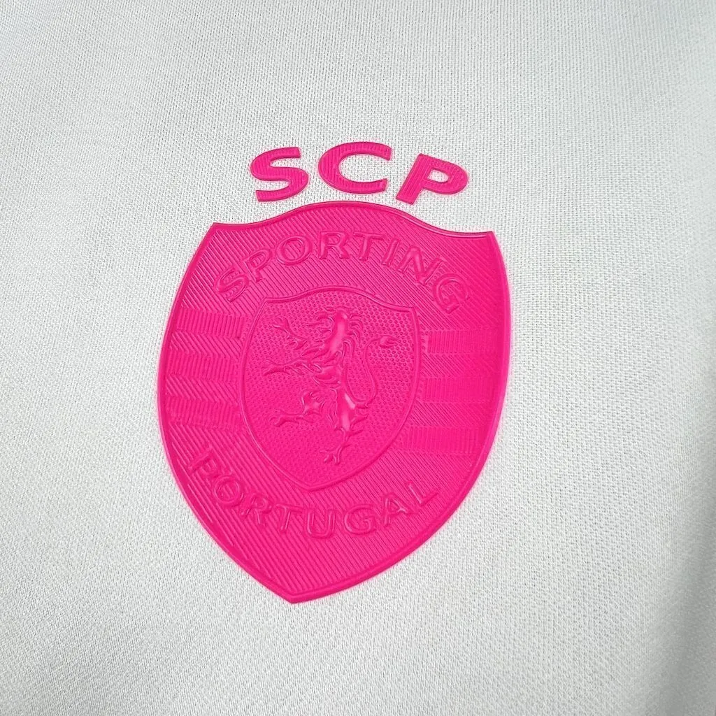 25-26 Lisbon Pink Special Edition Football T-Shirt AAAAJersey Supply Yupoo 4