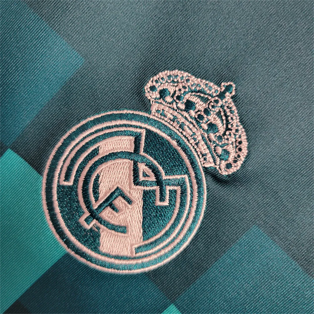 17-18 Real Madrid third away Long sleeve 1