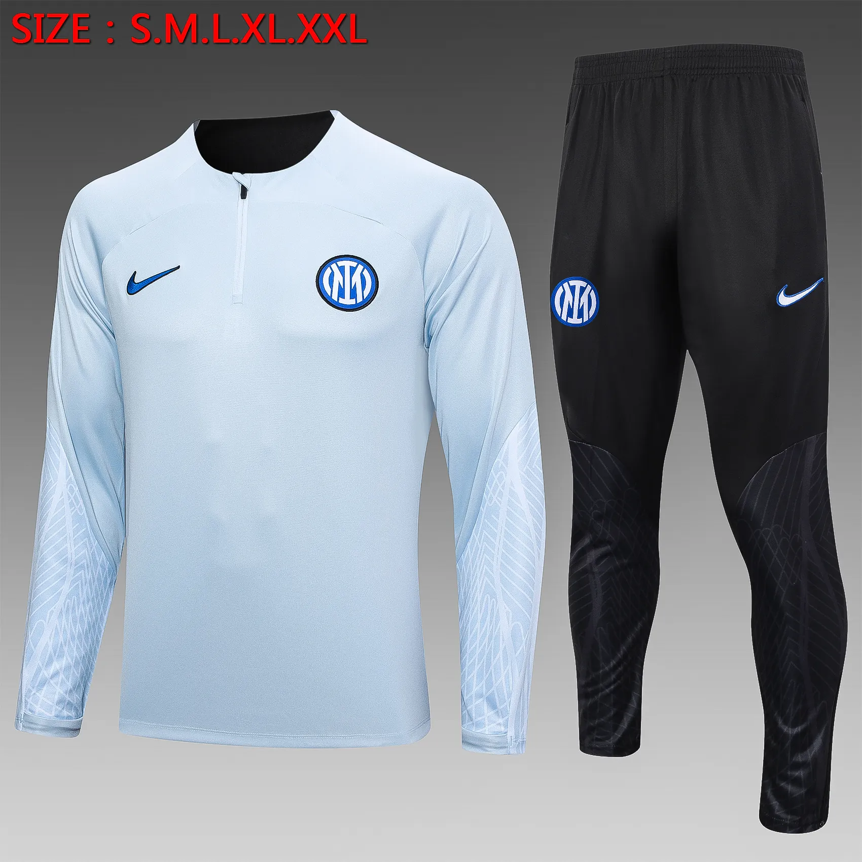 23-24 Inter Milan Long Sleeve Training Suit Yupoo 2