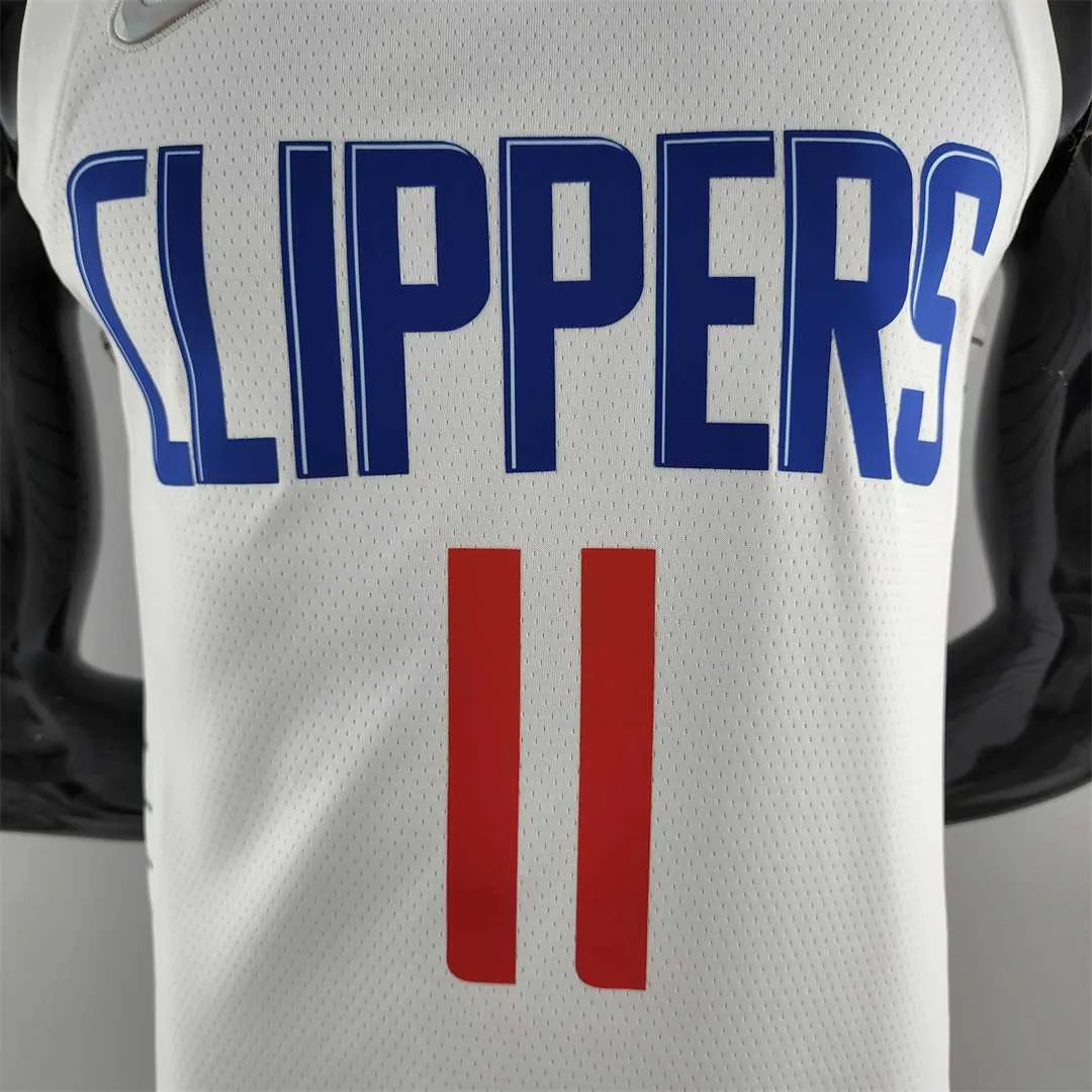 75th Anniversary WALL#11 Los Angeles Clippers NBA Jersey White 9