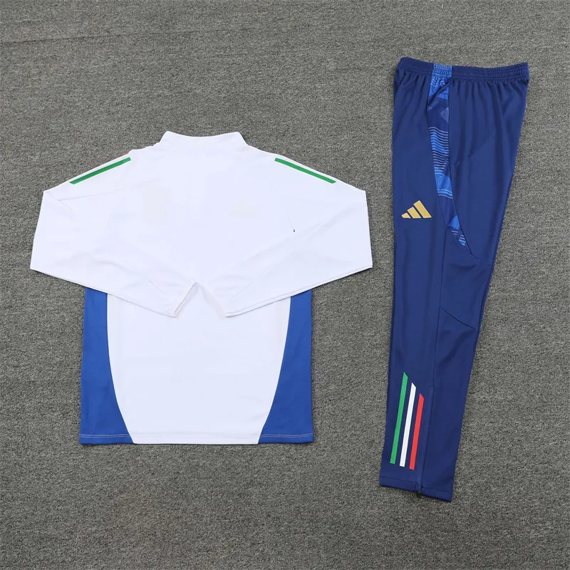 2024 Italy Long Sleeve Training Suit Football Shirts 2