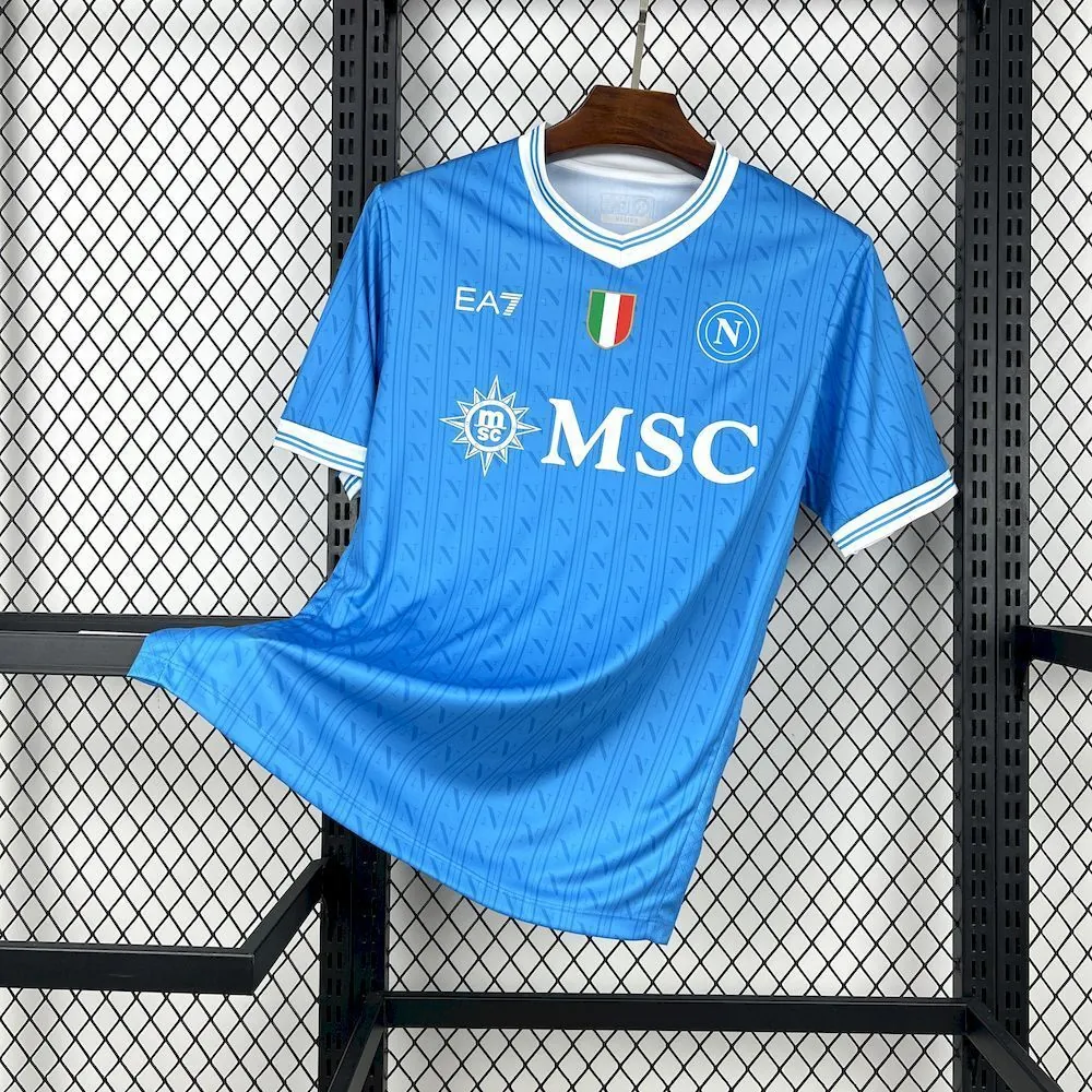 25-26 Napoli Home Kit Football T-Shirt Sport Summer Clothes AAAAJersey Supply Yupoo 9
